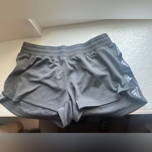 Adidas running/comfy shorts gray size small